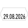 Taśma do metkownicy 1R 26X12 mm biała M30014339