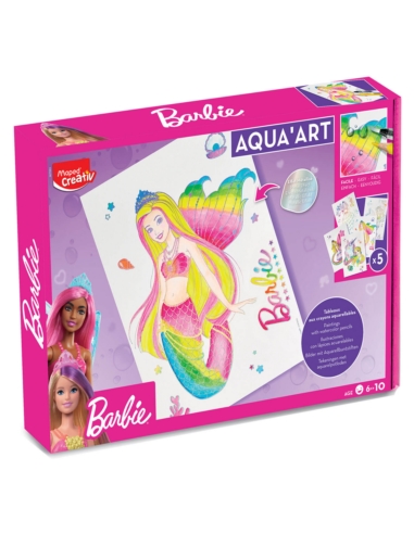 MAPED BARBIE AQUA ART CREATIV