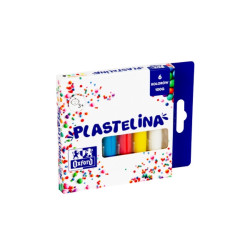 OXFORD PLASTELINA 6 KOL