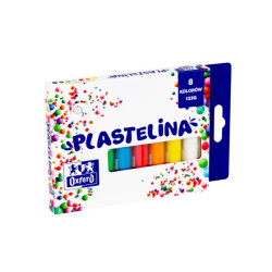 OXFORD PLASTELINA 8 KOL
