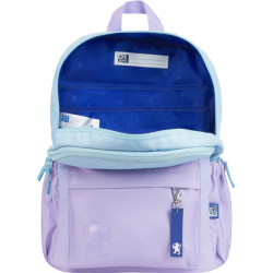 PLECAK OXFORD GRADIENT LAWENDOWY