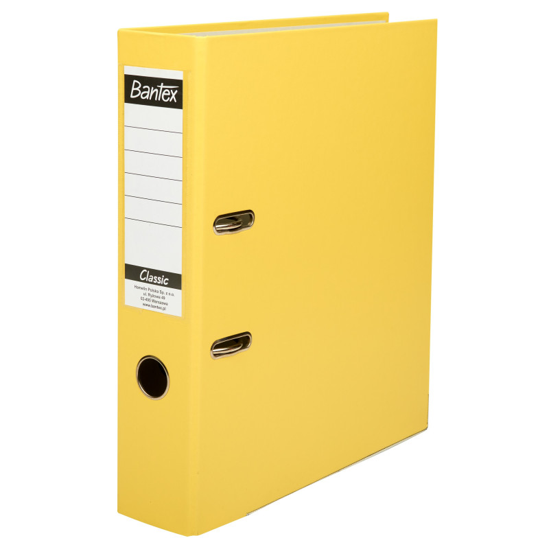 SEGREGATOR BANTEX A4/75 CLASSIC ŻÓŁTY SEGREGATOR BANTEX A4/75 CLASSIC ŻÓŁTY