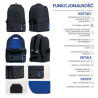 PLECAK OXFORD SCHOOL CZARNY