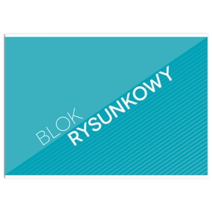 BLOK RYSUNKOWY INTERDRUK A4/20 BIAŁY 60G