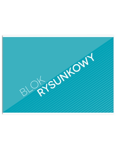 BLOK RYSUNKOWY INTERDRUK A4/20 BIAŁY 60G