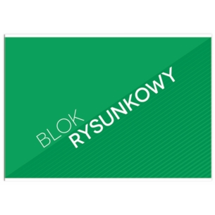 BLOK RYSUNKOWY INTERDRUK A3/20K BIAŁY