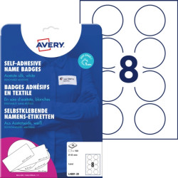 Identyfikator Avery okrągłe 65mm 160 etykiet