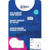 Identyfikatory Avery  okrągłe 65mm białe foliowe