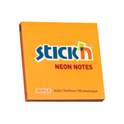NOTES SAMOP. HOPAX 76*76 MM NEON
