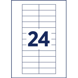 Identyfikatory Avery 68x22 mm na magnes 10 szt