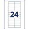 Identyfikatory Avery 68x22 mm na magnes 10 szt
