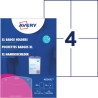 Identyfikator holder Avery przeźroczysty 105x148mm