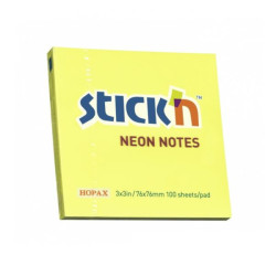 NOTES SAMOP. HOPAX 76*76 MM NEON