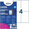 Identyfikator holder Avery tekturowy 105x148mm