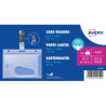 Identyfikator holder Avery klips 54x85mm