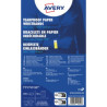 Opaski na rękę Avery TYVEK 256x19 mm, żółte