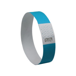 Opaski na rękę Avery TYVEK 256x19 mm, niebieskie