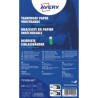 Opaski na rękę Avery TYVEK 256x19 mm, zielone