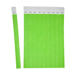 Opaski na rękę Avery TYVEK 256x19 mm, zielone