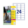 Etykiety polietylenowe 63,5x33,9mm- 5szt Pakiet