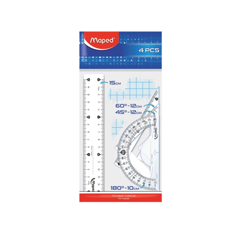 ZESTAW GEOMETRYCZNY MAPED START MINI 15CM 242815