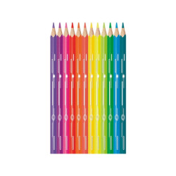MAPED KREDKI TRÓJKĄTNE NEONOWE 12 KOL