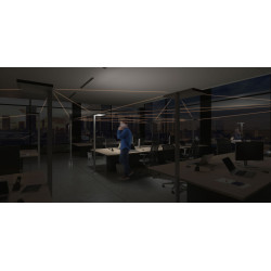 Lampa LUCTRA VITAWORK UP 12 BIAŁA