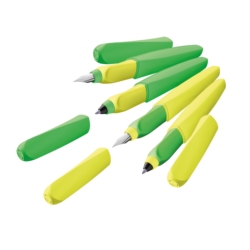 PIÓRO WIECZNE PELIKAN TWIST STAL. M NEON YELLOW