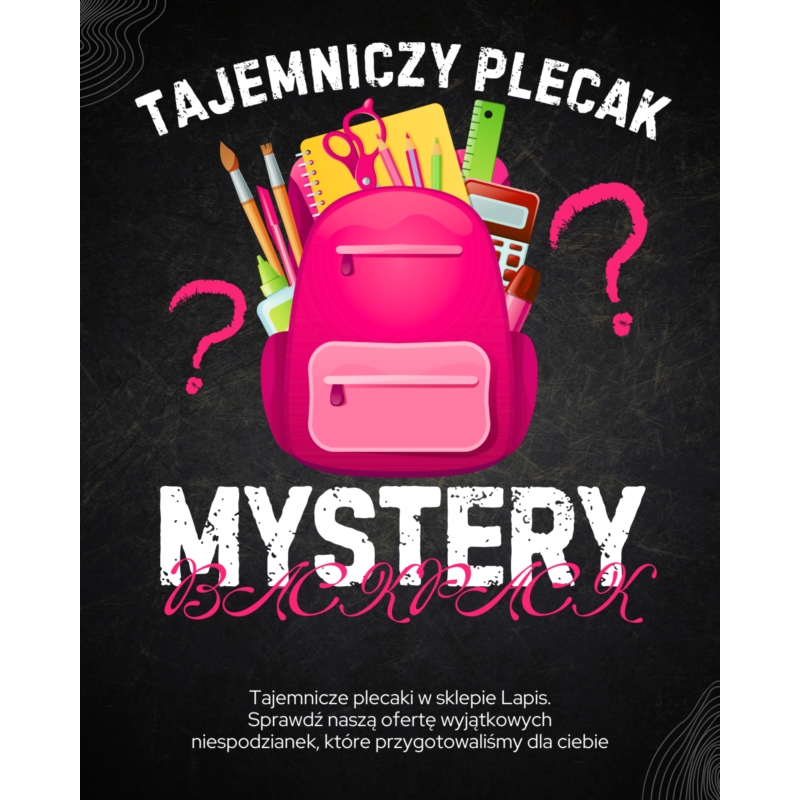 PLECAK MYSTERY PACK - DZIEWCZYNKI