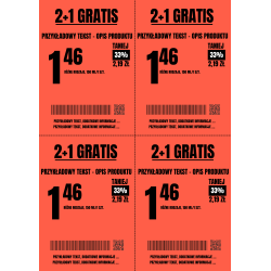 PAPIER KSERO KOLOR A4 MAESTRO CZERWONY CO44 80G