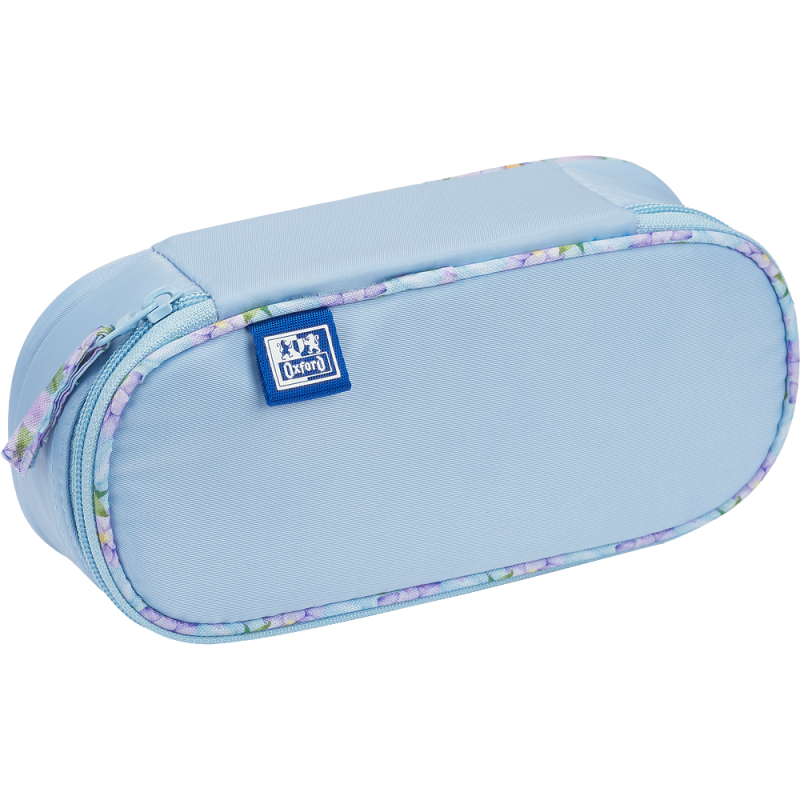 PIÓRNIK Z KLAPKĄ OXFORD FLOWERS NIEBIESKI PIÓRNIK Z KLAPKĄ OXFORD FLOWERS NIEBIESKI