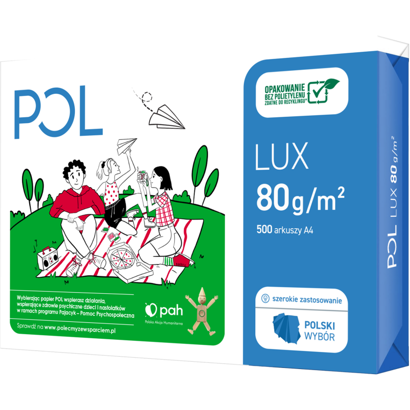 Papier Ksero A3 - Pollux - Format A3 - 80G - 500 ARK - sklep-lapis.pl