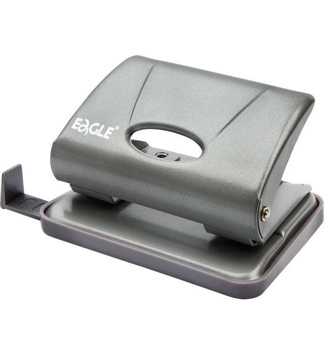DZIURKACZ BIUROWY EAGLE 706 15 KARTEK SREBRNY