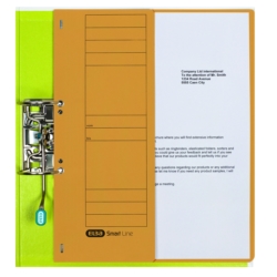 SKOROSZYT A4 KARTON ELBA 1/2 OCZKOWY MIX