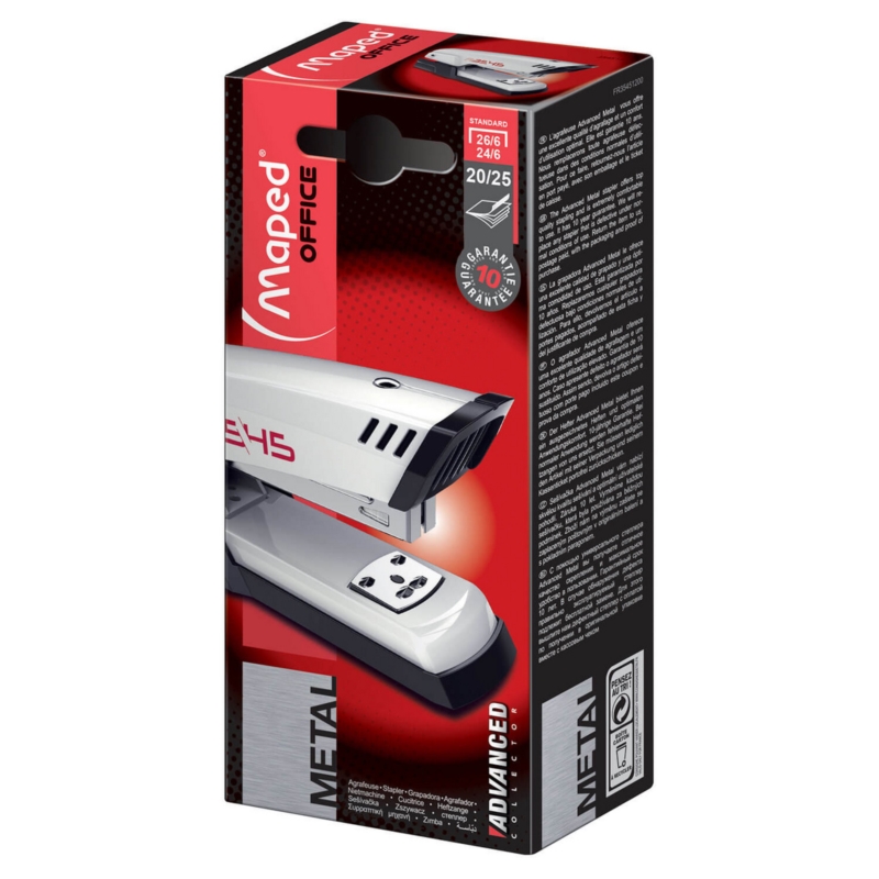 ZSZYWACZ MAPED ADVANCED 25 KARTEK - BIAŁY
