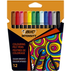 Flamastry BIC Intensity Up 12 szt.