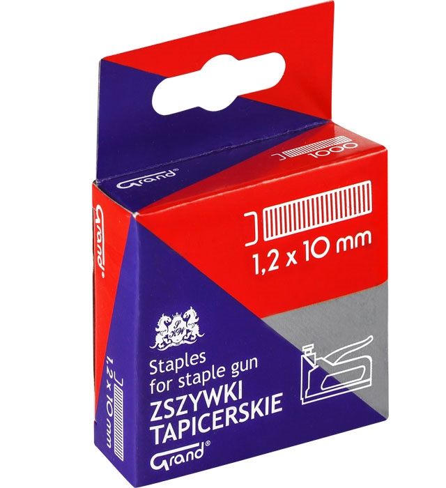 Zszywki do zszywacza tapicerskiego/takera 1,2x10
