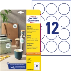 Etykiety Avery okrągłe 60mm 300 etykiet