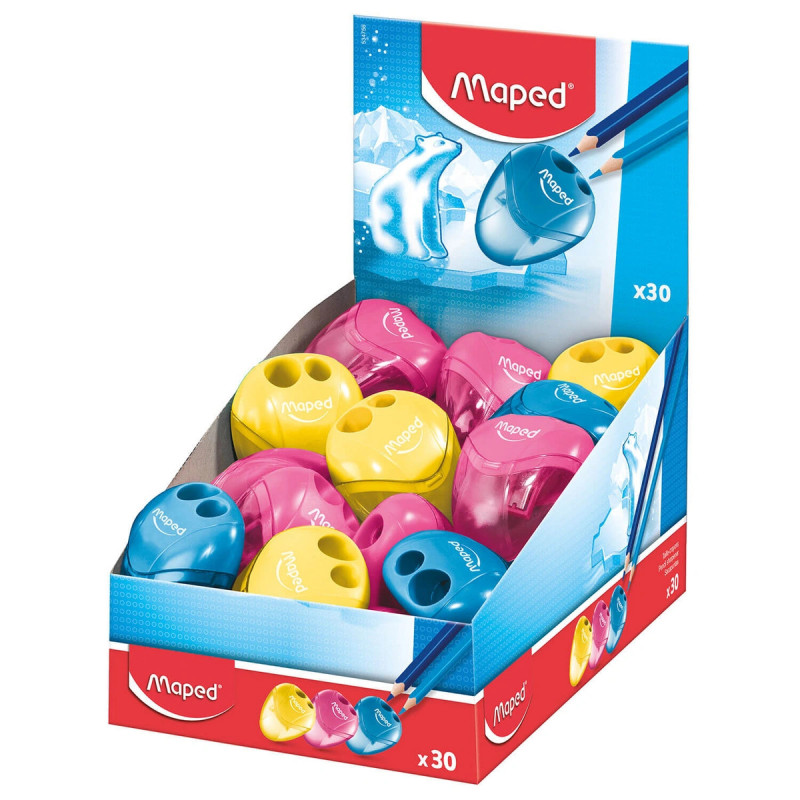 TEMPERÓWKA SZKOLNA  MAPED PLASTIK IGLOO 2 OTWORY