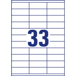 Etykiety Avery economy ELA009 70x25,4mm 3300