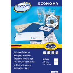 Etykiety Avery economy ELA024 105x148mm 400