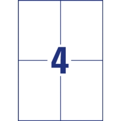 Etykiety Avery economy ELA024 105x148mm 400