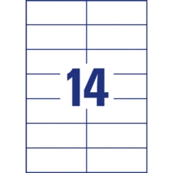 Etykiety Avery economy ELA038 105x42,3