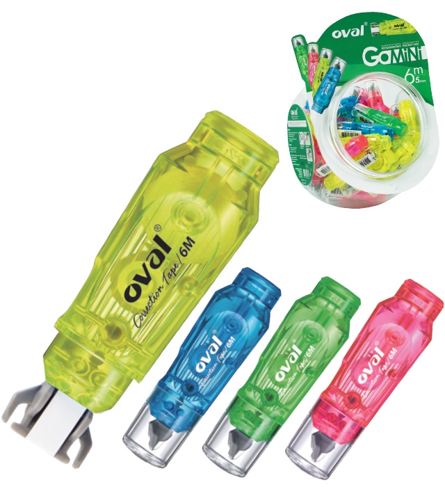 KOREKTOR W TAŚMIE OVAL STOJĄCY 5MM*6MB QFN-506