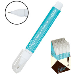 Korektor w długopisie GRAND GR-11: 7 ml - metalowa końcówka