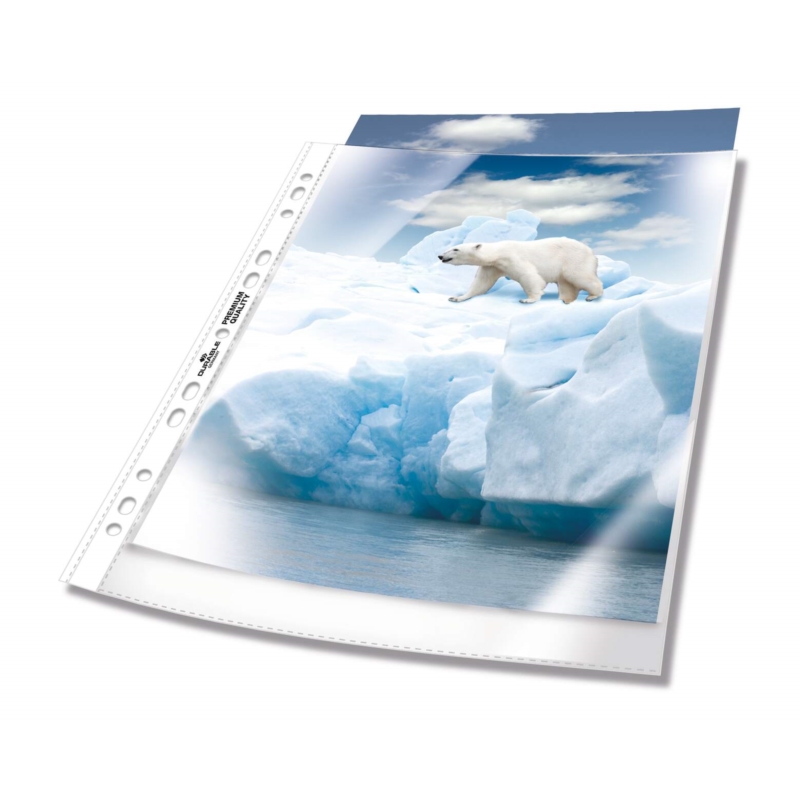 Koszulka a4 premium groszkowa Durable 80mic 100szt