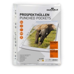 Koszulka a4  krystaliczna Durable 50mic 100 szt.