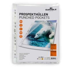 Koszulka a4 krystaliczna Durable 80mic 50 szt.