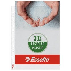Koszulki A4 Maxi groszkowe Esselte 120 mic - do segregatora