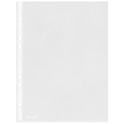 Koszulki A4 groszkowe Esselte 46 µm - 100 szt. | ochrona i organizacja dokumentów